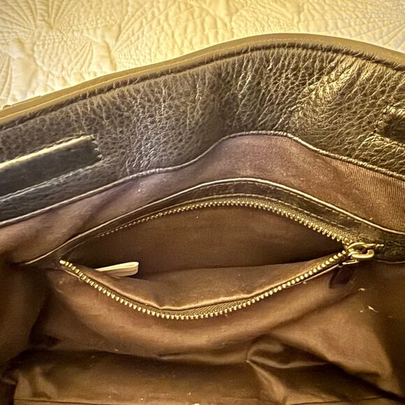 Treesje Mortale Skull embossed leather satchel handbag - Picture 5 of 14